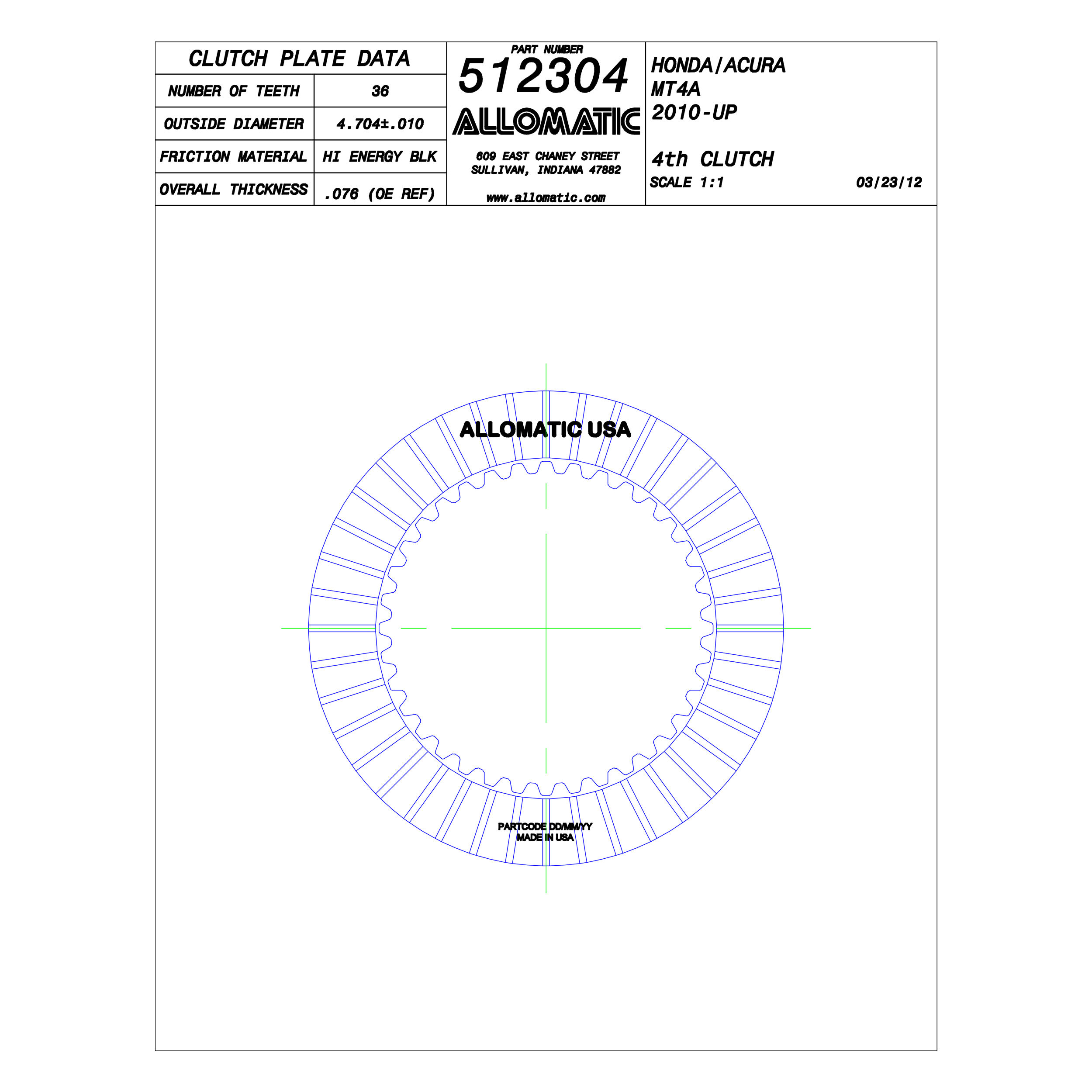 387514 - PLATO FRICCION MT4A, M7PA, M8EA, MMHA, MMGA,, PYRA 4TA (36D/U6 ...