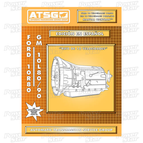 Imagen de producto: MANUAL TECNICO FORD 10R80,10L80,10L90 (ESPAÑOL) ATSG®