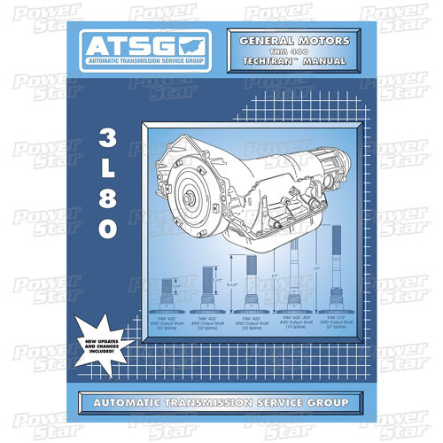 Imagen de producto: MANUAL TECNICO GM THM 400 (3L80) ATSG®