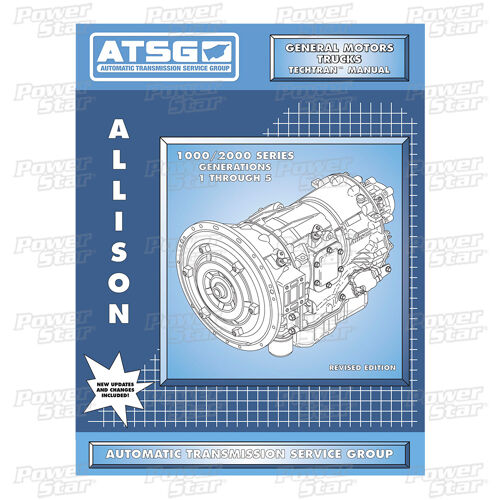 Imagen de producto: MANUAL TECNICO GM ALLISON 1000/2000 SERIES ATSG®