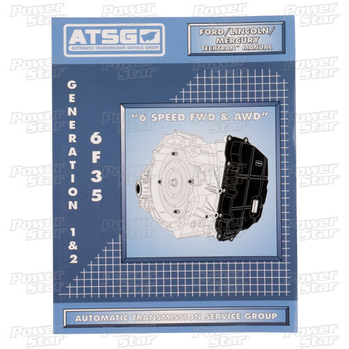 Imagen de producto: MANUAL TECNICO FORD 6F35 GEN I & II ATSG®