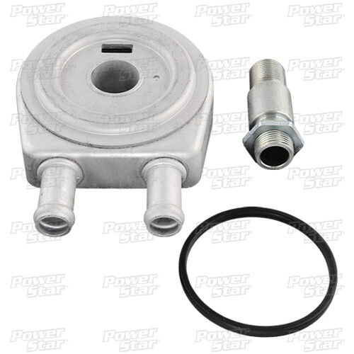 Imagen de producto: ENFRIADOR DE ACEITE TRANSMISION DPO PLATINA, CLIO 90-98, BAJO2 TOMAS CON SELLO, TORNILLO Y TUERCA.