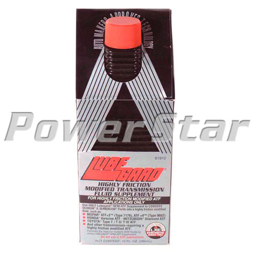 Imagen de producto: ADITIVO PARA MEJORAR EL RENDIMIENTO DE LOS ACEITES DEXRON, MERCON (296 ML) BOTE NEGRO 61910 LUBEGARD®